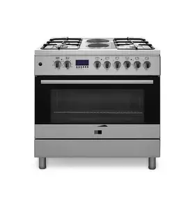 120L Hot Bán Chất Lượng Cao <span class=keywords><strong>Gas</strong></span> Phạm Vi Bếp 4 Burner Với Lò Được Xây Dựng-Trong Lò Với 4 Burner Và <span class=keywords><strong>2</strong></span> Hot Tấm Tường Lò Điện - Product Image 1