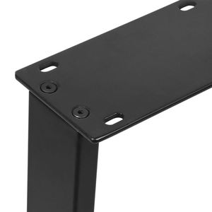 Detachable Square Iron <b>Table</b> <b>Legs</b> Powder Coated Easy Transport DIY Furniture Accessories for Coffee <b>Tables</b> & Hospital Use - Product Image 3