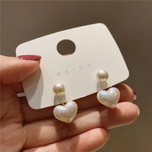 Pendientes Pequeños y Sencillos con <span class=keywords><strong>Perlas</strong></span>, Estilo Coreano Dongdaemun, para Chicas, Elegantes y Combinables con Todo - Product Image 1