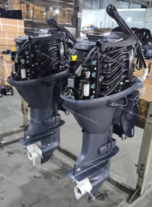 Leistungs starker Außenbordmotor mit 50 PS 4-Takt-Schiffsmotor mit Elektro start und Fernbedienung für Fischerboote - Product Image 5