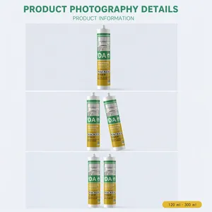 กาวซิลิโคนกันเชื้อรา DA 300 มล. ยึดติดได้ดีเยี่ยม กาวซิลิโคนสำหรับกระจกชนิดกลาง ใช้สำหรับซีลชิ้นส่วนเครื่องมือ - Product Image 4