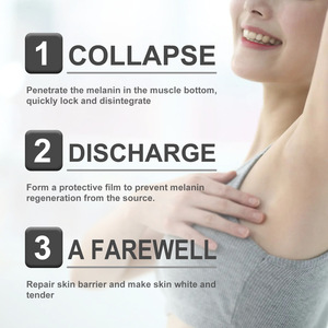 Crème éclaircissante puissante pour le corps, éliminateur de taches noires, pour genoux, phalanges, coudes, aisselles, crème blanchissante pour les aisselles - Product Image 4