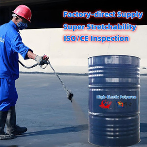 PolyureaTwo à durcissement rapide Revêtement imperméable en polyurée bleu pur pour sol en béton - Product Image 5