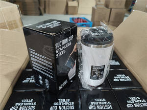 2021 vente en gros Logo personnalisé jamais déversement gobelet magique aspiration café lait thé tasse tasse bouteille fond - Product Image 6