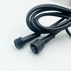 自動車用NMEA 2000 5ピン オス・メス シールド付きバックボーンケーブル ナイロン絶縁 PVCジャケット IP67等級 純銅導体 - Product Image 2