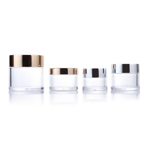 1oz 30ml tarro transparente crema tarro cosmético tapa <span class=keywords><strong>de</strong></span> plástico Rosa oro plata UV Gel esmalte <span class=keywords><strong>de</strong></span> uñas en polvo tarro vacío para uso en polvo suelto - Product Image 2