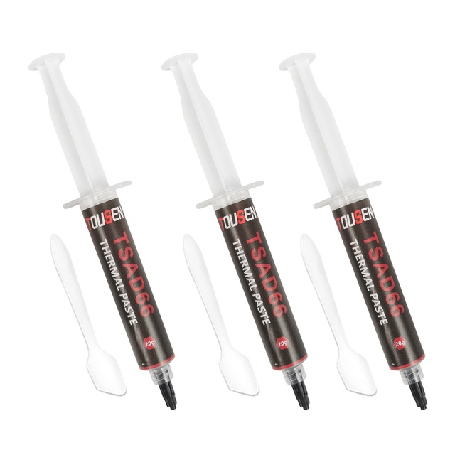 Premium Performance Thermal Paste for GPU PC High Thermal Conductivity Compound Syringe CPU Thermal Grease Carbon Termal Paste