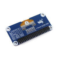 Placa de Expansión OLED Azul de 1.3 Pulgadas para Raspberry Pi 4/3B+, Interfaz SPI/I2C, Mini Pantalla, Hecho en China