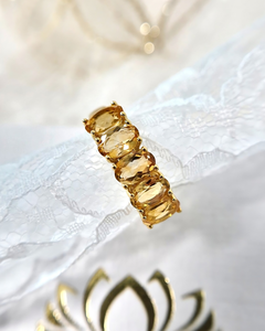 Women's Yellow Gold Rhodium Plated Ring Classic Everyday Wear Jewelry <b>by</b> AADIHI JEWELS - Product Image 4