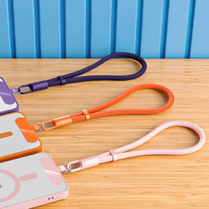 Correa de Teléfono Colorida con Bloqueo Automático, Correa de Muñeca Antipérdida, Cordón para Llevar el Teléfono, Duradera, Universal para Teléfonos Celulares - Product Image 5
