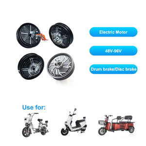 Venta caliente 10 pulgadas 60V 1200W Scooter eléctrico Motor de cubo de rueda Motor de CC sin escobillas con construcción impermeable para ciclomotor - Product Image 5