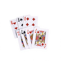 Cartes à jouer personnalisées de haute qualité, papier mat durable, écologiques, recyclables, jeu de cartes pour usage familial avec boîte rigide imprimée