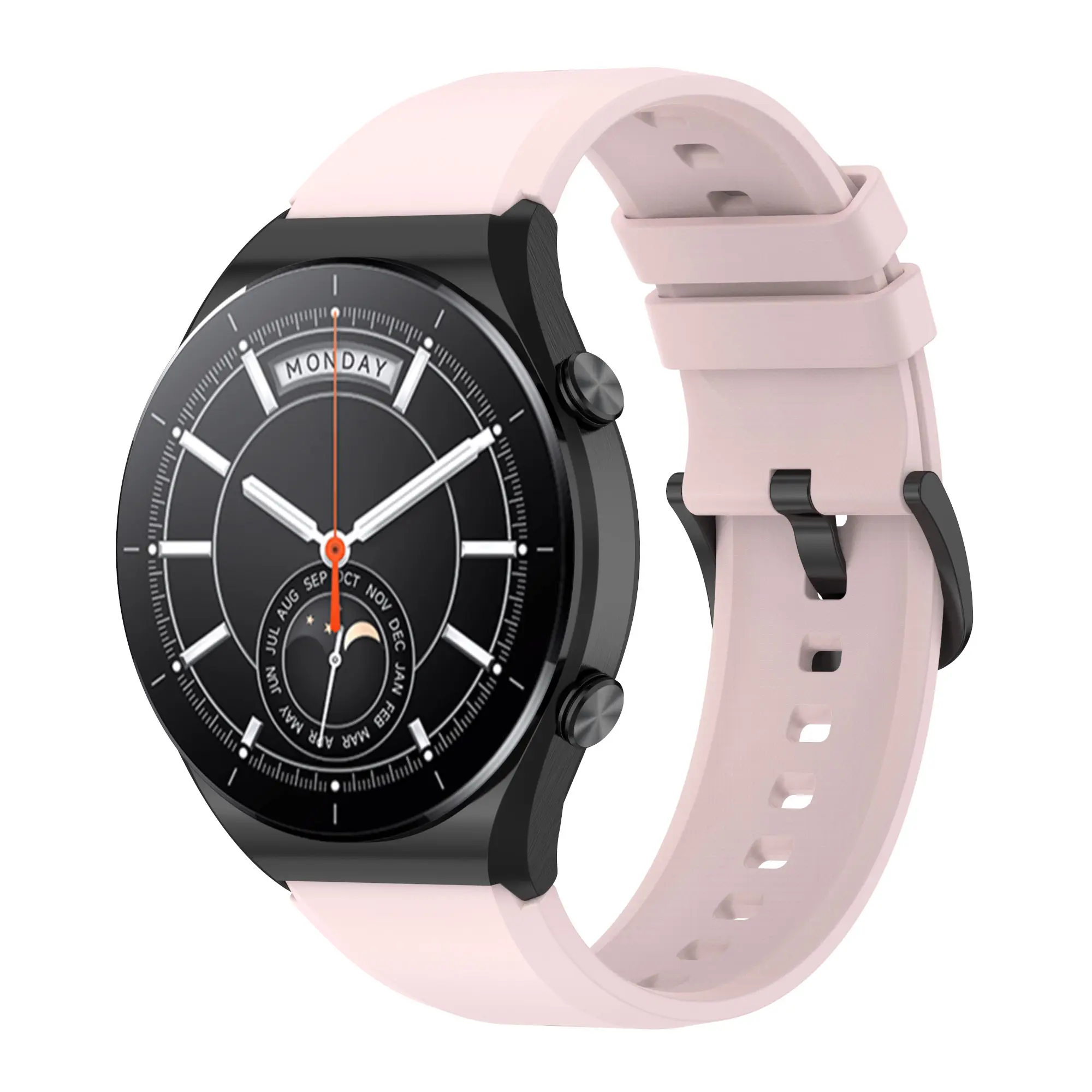 Eraysun 22mm Offical Silicone Protruding Head Bright Face Ersetzen Sie die Armbänder für Xiaomi Watch S1 Edition Band Uhren armbänder Correa