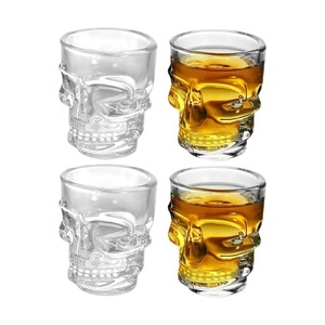 Nhà Sản Xuất Của 50Ml Glass <span class=keywords><strong>Skull</strong></span> Cup <span class=keywords><strong>Skull</strong></span> Shot Glass Mẫu Miễn Phí Chất Lượng Cao Cấp - Product Image 5