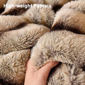 Бархатный Комплект постельного белья из искусственного меха кролика - Product Image 5