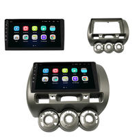 Pour Honda Jazz Fit 2001-2007, système de navigation GPS avec écran tactile, Android Auto, CarPlay, lecteur multimédia, caméra de recul