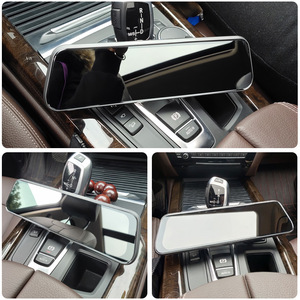Grabadora de Conducción con Espejo Retrovisor 4K de 10 Pulgadas con Visión Nocturna, GPS, Navegación, Grabación Simultánea Frontal e Interior del Vehículo, y Asistencia de Marcha Atrás - Product Image 4