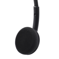 Casque USB avec microphone et microphone, pour ordinateur, système voip et appels de conférence