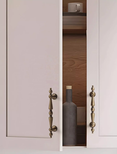 Offre Spéciale poignées en laiton massif poignée de porte d'armoire antique bouton boutons de tiroir - Product Image 5