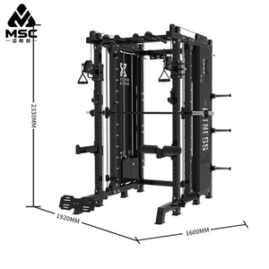 Power Rack Commerciale Premium per Allenamento Funzionale, Macchina Smith per <span class=keywords><strong>Palestra</strong></span> Domestica e Studio Fitness - Product Image 6