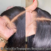 Extensiones de Cabello Humano Vietnamita Virgen Baratas 13x4 13x6 360 Full Lace Transparent Lace Frontal Closure 4X4 5X5 2X6 HD Lace Closure