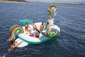 <span class=keywords><strong>Bestway</strong></span> 43228 <span class=keywords><strong>gonfiabile</strong></span> unicorno isola acqua giocattolo galleggiante tubo del fiume - Product Image 3