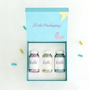 Étui rigide magnétique personnalisé haut de gamme pour comprimés de vitamines avec insert en EVA - Product Image 5