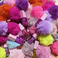 Lumineux Glitter Hairball Lip Oil Berry Tone Gel Formula Teinté Lip Oil Gloss Hydratant Changement de couleur Hydratant Shine