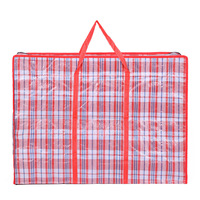 Sacs de rangement extra-larges, robustes et durables pour le linge, le déménagement, les courses, le rangement, réutilisables, sacs à fermeture éclair pour l'emballage
