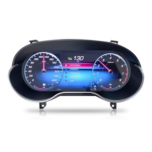 Pour Mercedes-Benz CLA GLA 2013-2019 : Mise à niveau Navihua du tableau de bord numérique, écran LCD de cockpit virtuel, système Linux avec CarPlay automatique - Product Image 1