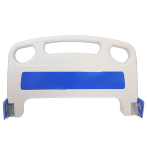 Tête de lit d'hôpital amovible Xingcheng en ABS bleu imitation bois pour soins aux personnes âgées et usage médical - Product Image 3