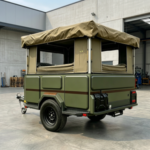 Directo de Fábrica, Remolque de Camping Ligero para RV, Lámina Galvanizada, Económico, con Caja de Herramientas Incluida, en Venta - Product Image 1