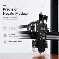 Imprimante 3D FDM professionnelle grand format, haute vitesse, en alliage d'aluminium, équipement de fabrication additive, nouveau modèle, garantie 1 an, USB, usage industriel