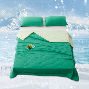 Nouvel arrivage de couverture de lit Smart Queen certifiée Oeko <span class=keywords><strong>Tex</strong></span> Ice Cool Mica Nylon Summer Reversible Weighted Cooling for Home Use - Product Image 2