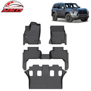 Floor Mats Fits <b>For</b> Lexus GX550 7-Seats 2024-2025 TPE 3D Molded <b>Carpets</b> All Weather <b>Car</b> Liner Waterproof - Product Image 1