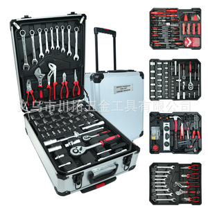 399-Piece Tool Set Socket Wrench Pliers Kit 1/2 In Chromium Vanadium Steel Mechanical Auto Home Repair Tool Case - Product Image 4