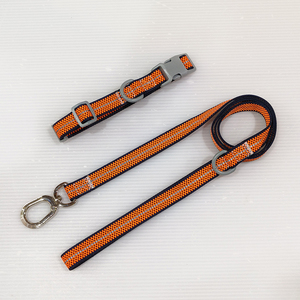Customization New Designed Lightweight Reflective <strong>Dog</strong> <strong>Collar</strong> And Leash Kit For Pet Outdoor Walking - Product Image 1