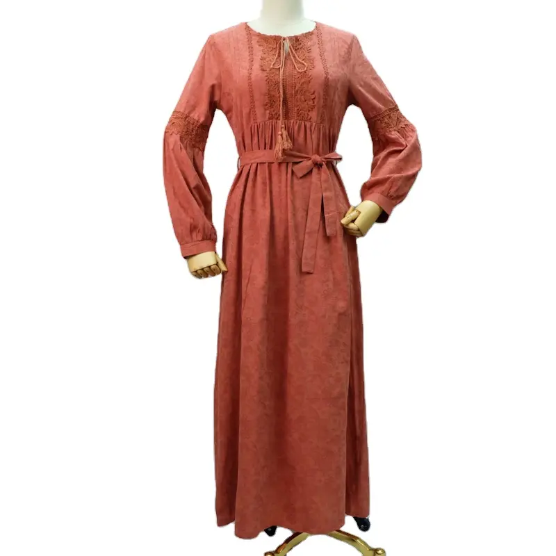 저렴한 공장 가격 레이스 자카드 면화 패브릭 파키스탄 레이디 드레스