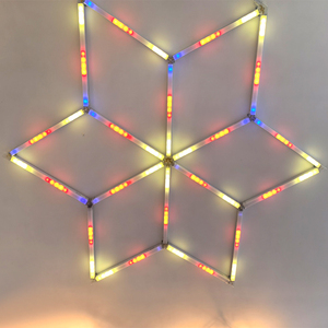 High Lumen RGB Colorful Catwalk Venue Hexagon Led Ambient <b>Light</b> Car Wash Beauty <b>Hex</b> Lamp Garage Working <b>Light</b> for Car Showroom - Product Image 6