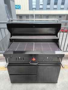 Extra Large Stainless Steel 304 Courtyard Charcoal BBQ for Parties DY-C003A-B Outdoor Kitchen - Product Image 2