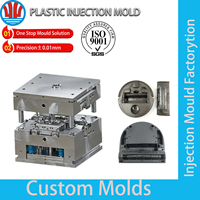 Molde de Inyección de Alta Precisión para Robot Aspirador Inteligente, Servicio de Moldeo por Inyección de Carcasas de ABS, PC y PP, Molde para Aspiradora