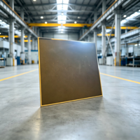 Table de chauffage à adsorption microporeuse en céramique avec une surface de 300 * 300 mm, capable d'absorber l'humidité en toute douceur sans bords recourbés