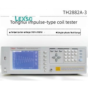 Testeur de bobine à impulsion TONGHUI TH2882A-3, monophasé, triphasé, 5V-750V, mesure 3 fois/secondes - Product Image 3