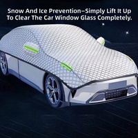 Housse de voiture épaisse en aluminium, pare-soleil, isolation thermique, anti-neige, anti-glace, imperméable, accessoires auto OEM ODM