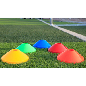 Conos de entrenamiento de fútbol de plástico PE multiusos, discos de agilidad de fútbol que no se desvanecen para sesiones de práctica de equipos deportivos repetidos - Product Image 5