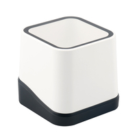 Lecteur de codes QR 2D sans fil 2,4 G pour ordinateur de bureau avec capteur CMOS, interface USB, vitesse de numérisation de 15 cm/s