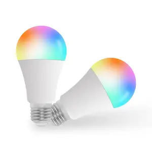 Zemismart bola lampu pintar, warna LED untuk rumah