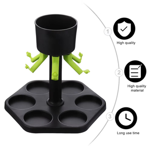 LM LM25308 Juego de 6 Dispensadores Automáticos de Licor para Whisky, Cerveza, Vino, Bar en Casa, Fiestas, Soporte para Vasos, Herramienta de Medición - Product Image 4