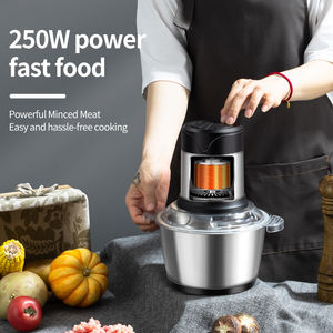 Hachoir à légumes et viande entièrement en cuivre, petit hachoir électrique multifonction pour la maison - Product Image 4