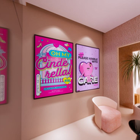 Panneau Publicitaire Lumineux à Cadre Cliquable en Acrylique et Aluminium, Cadre d'Affichage LED, Boîte à Lumière pour Affiches et Prix